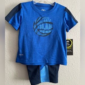 Boys Athletic Shorts Set